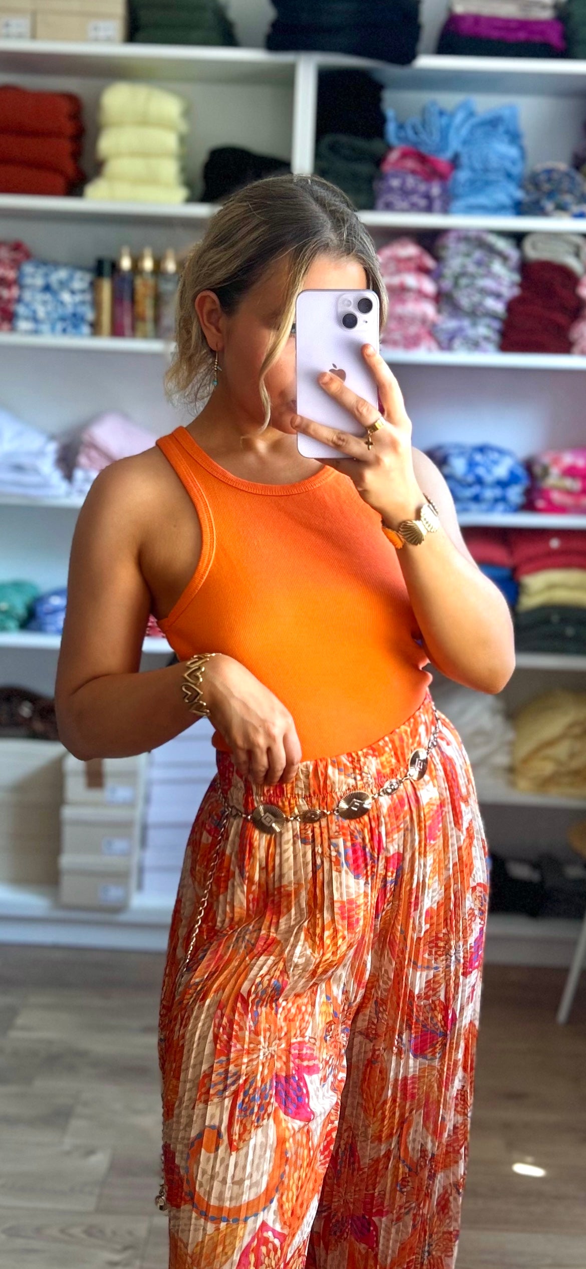 Débardeur Roxy Orange