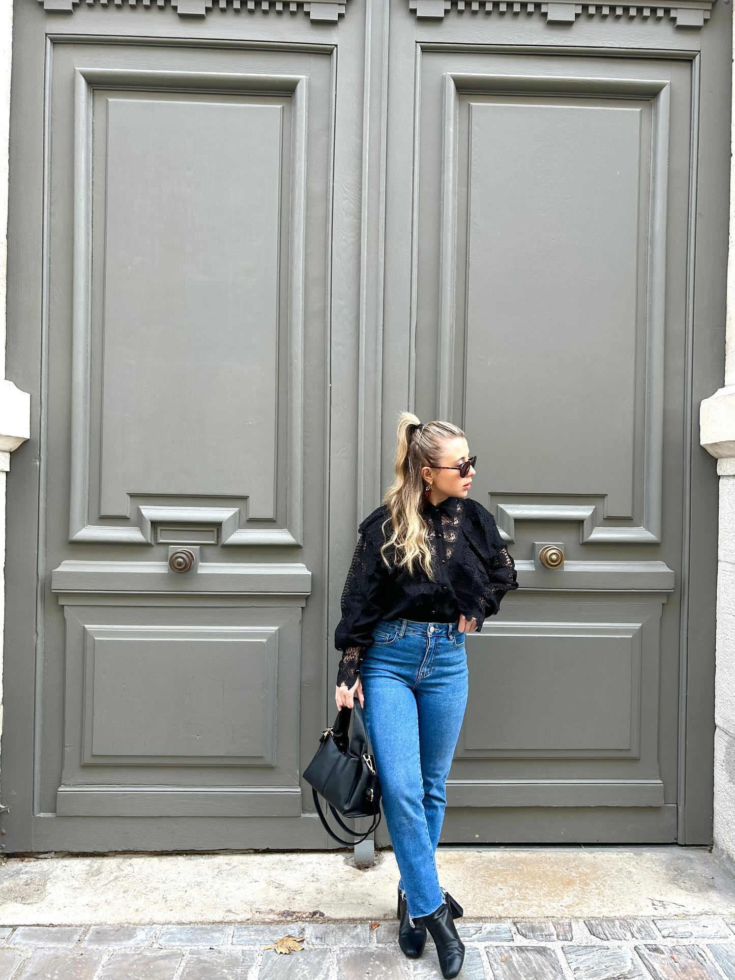 Jean Bonnie bleu foncé