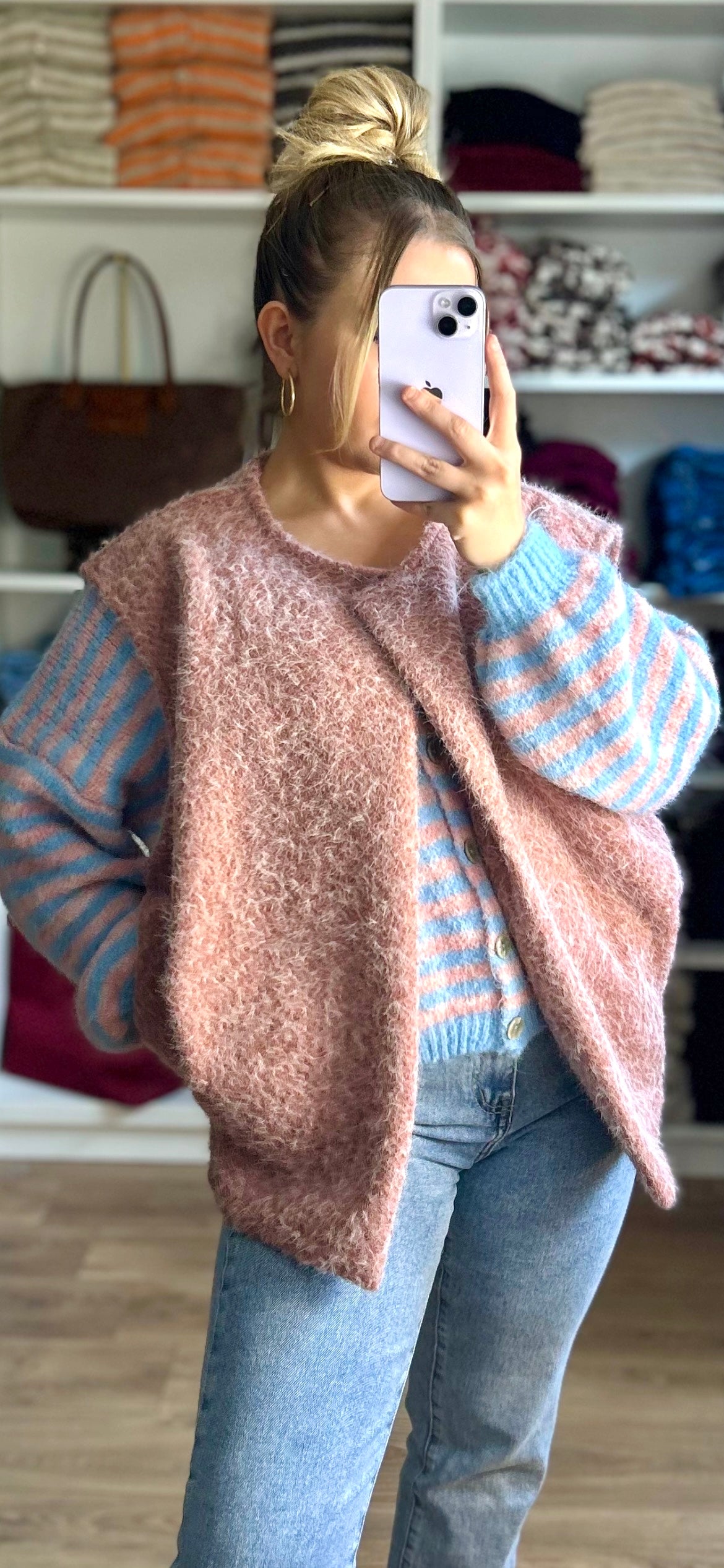 Veste Bella Rose Poudré