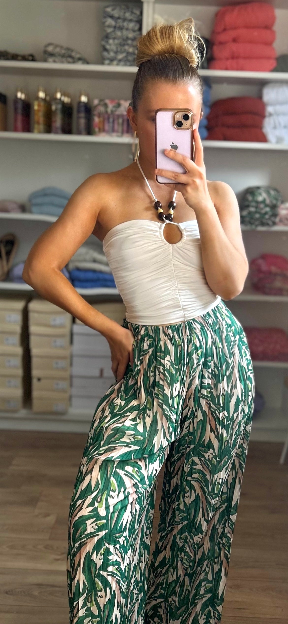 Top Lise Écru