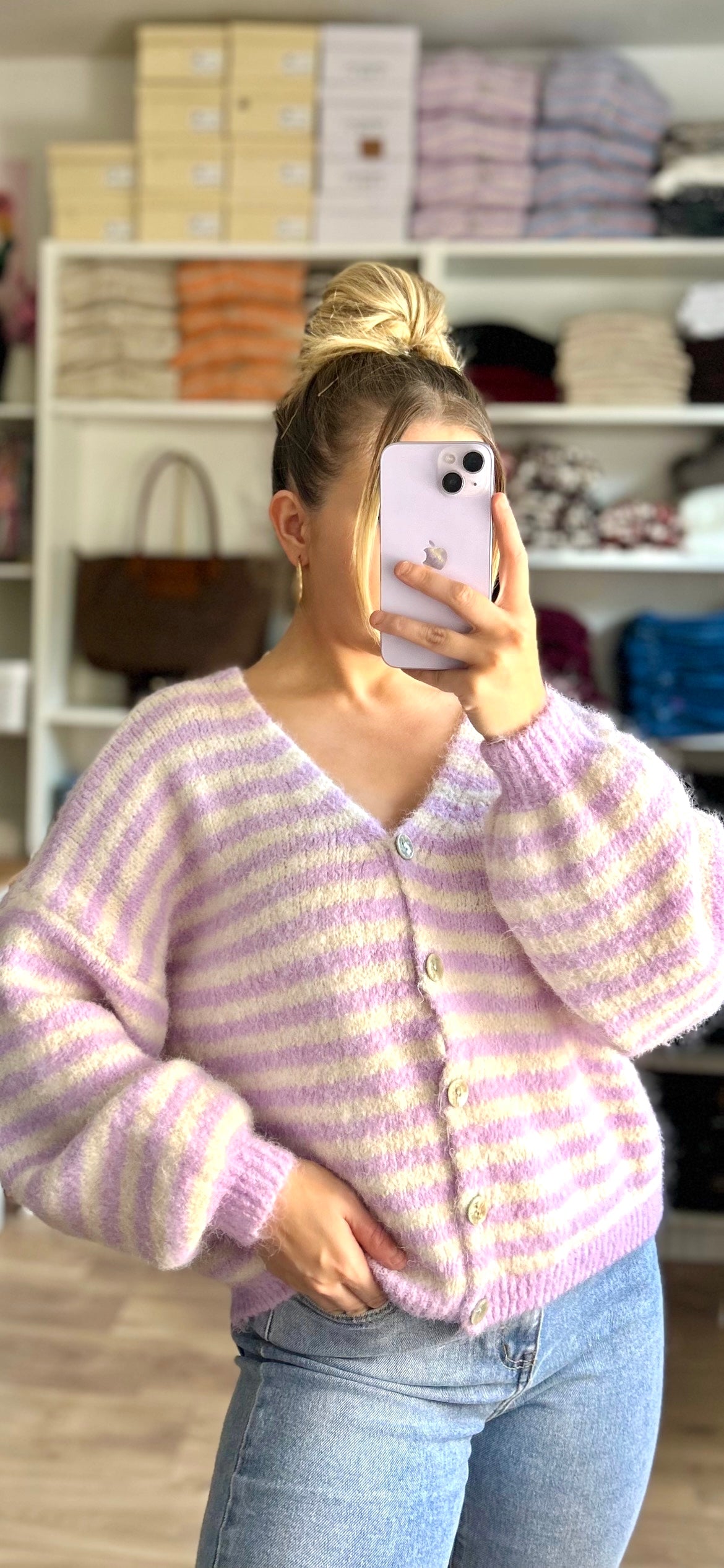 Gilet Tessa Lilas