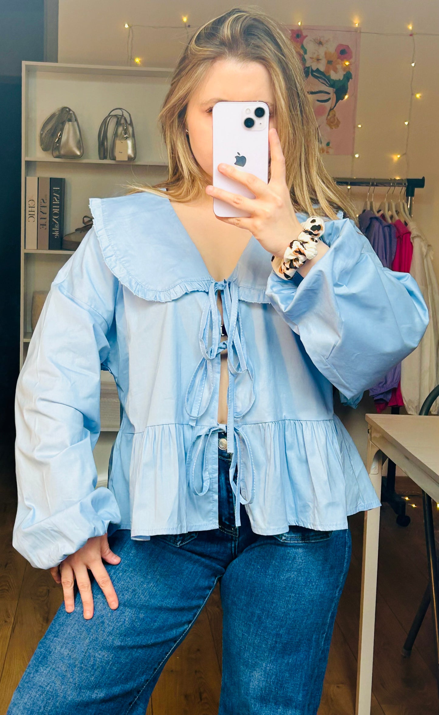 Blouse Colette Bleu