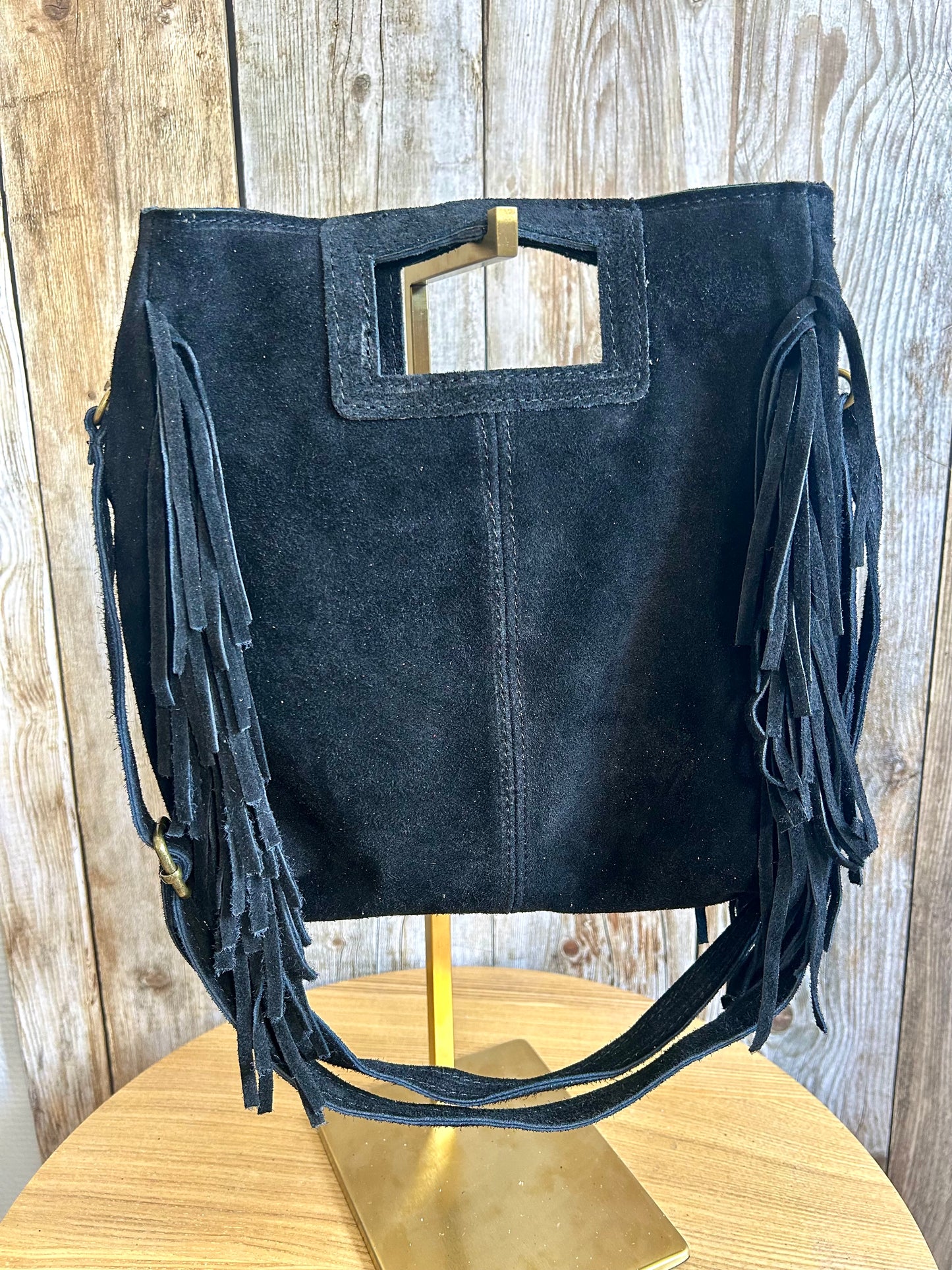 Sac Léane Noir 100% cuir (taille M)