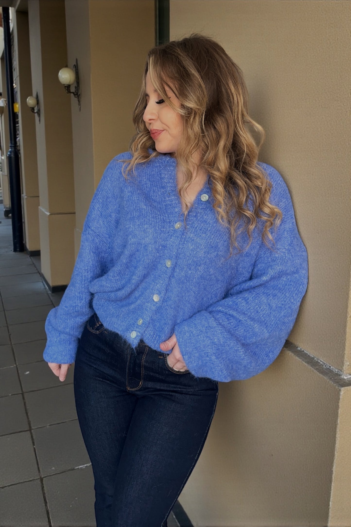 Gilet Cléo Bleu Indigo