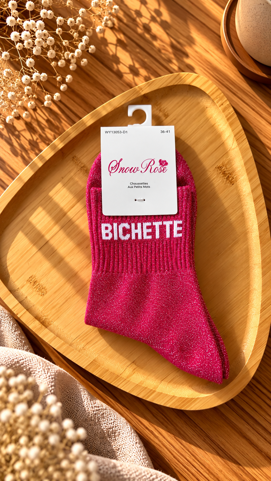 Chaussettes à paillettes « BICHETTE »