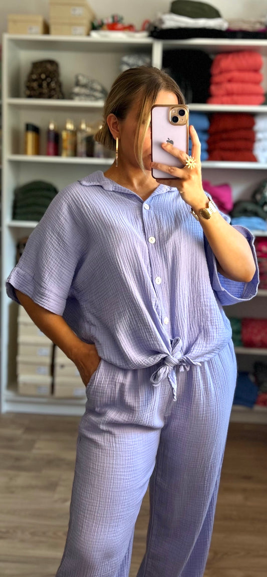 Chemise Ari Lilas