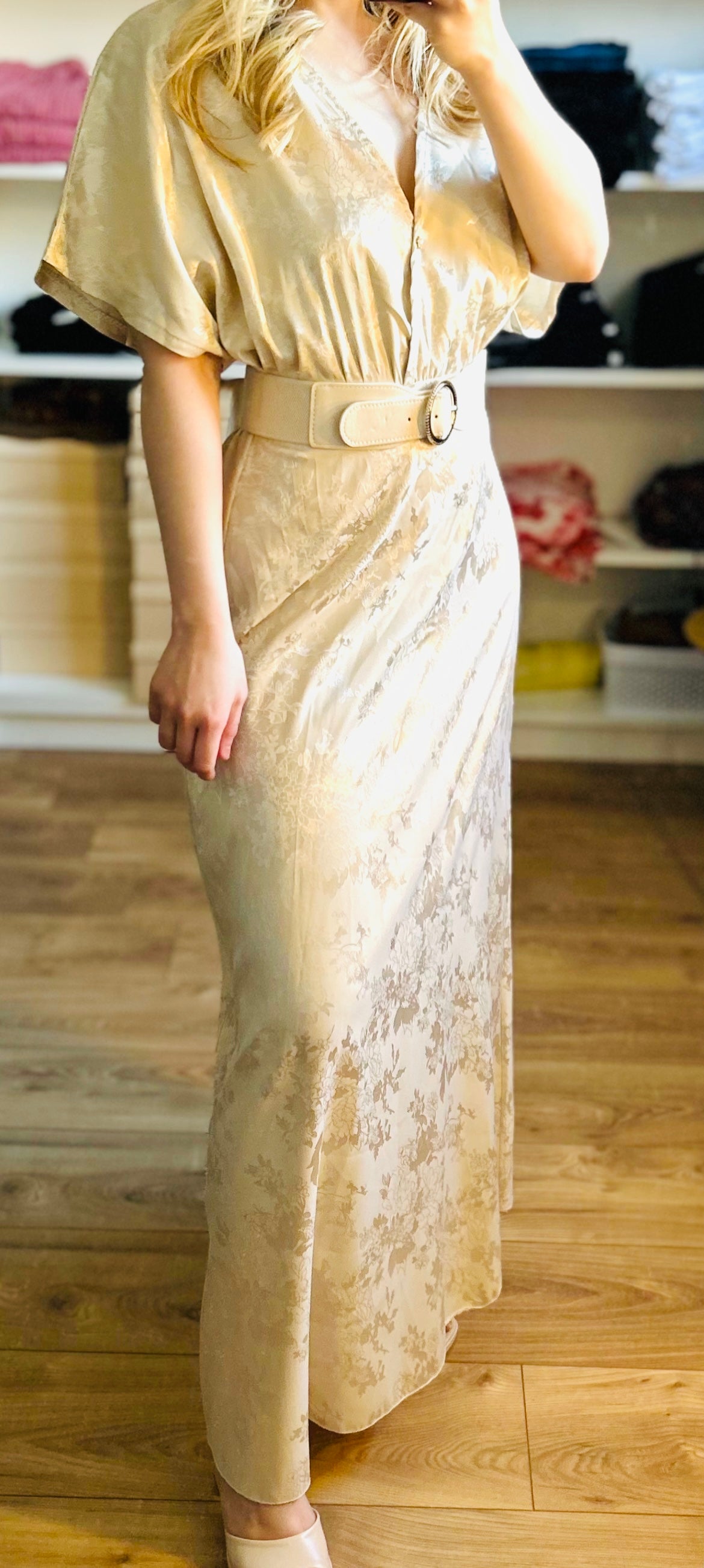 Robe Talia Beige