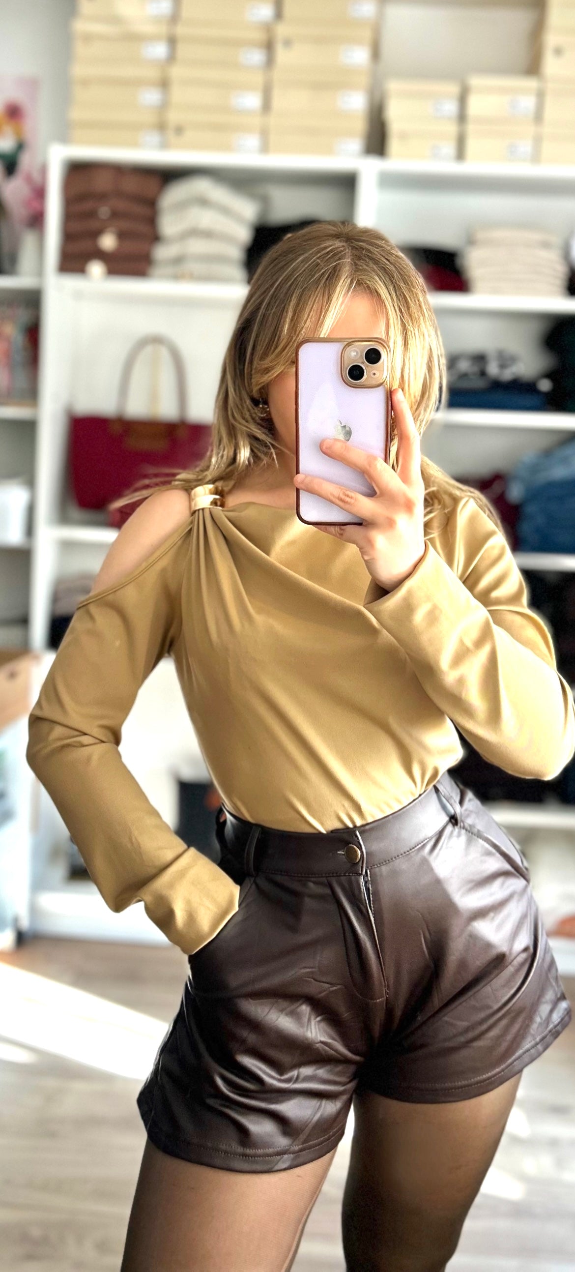 Top Cléa Camel