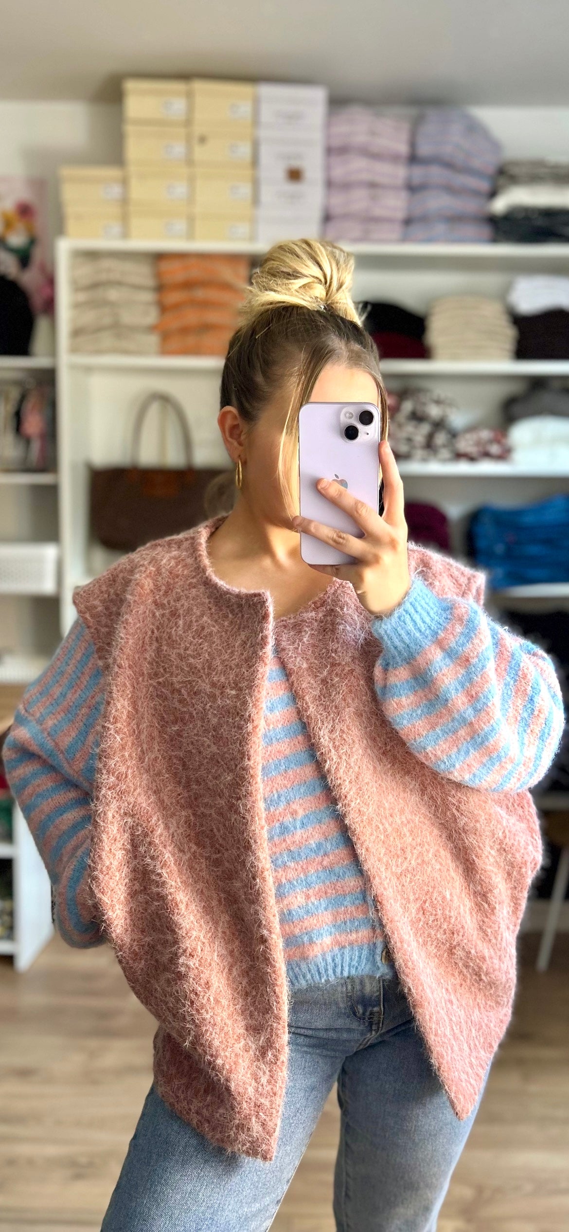 Veste Bella Rose Poudré