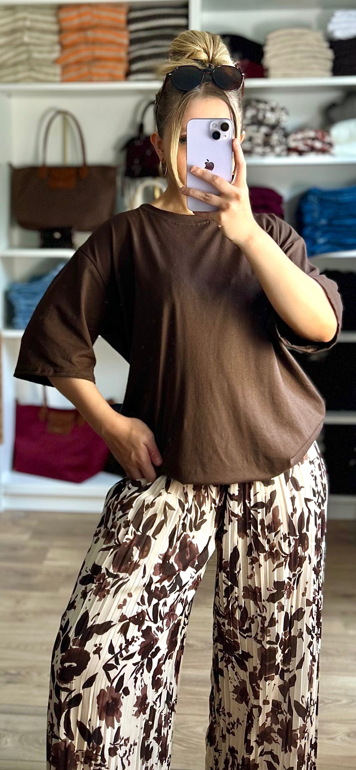 T-shirt Néo Chocolat