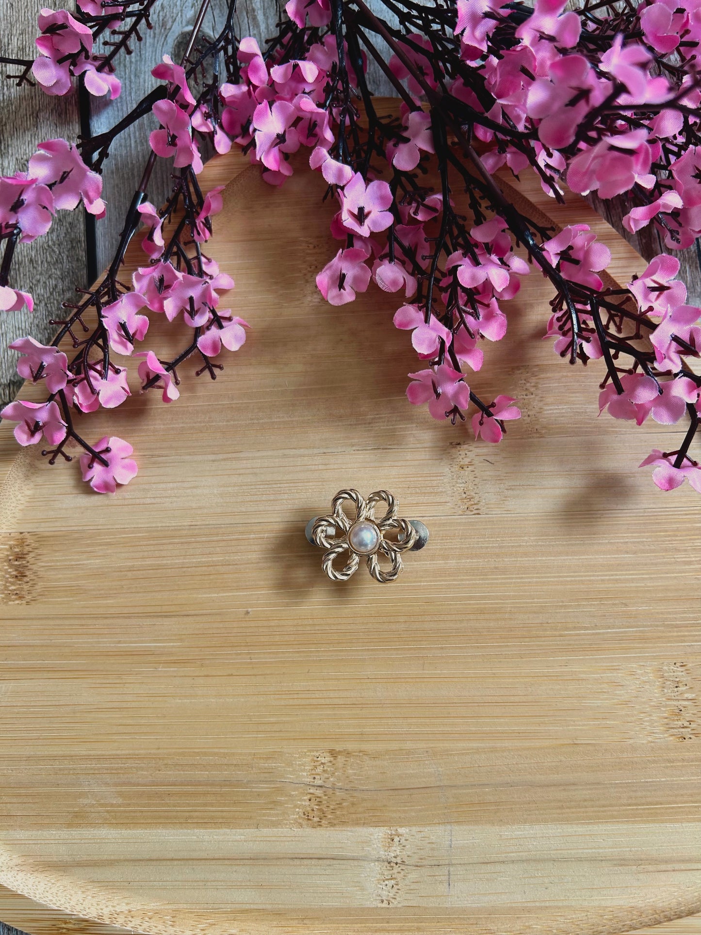 Serre-taille Fleur Doré