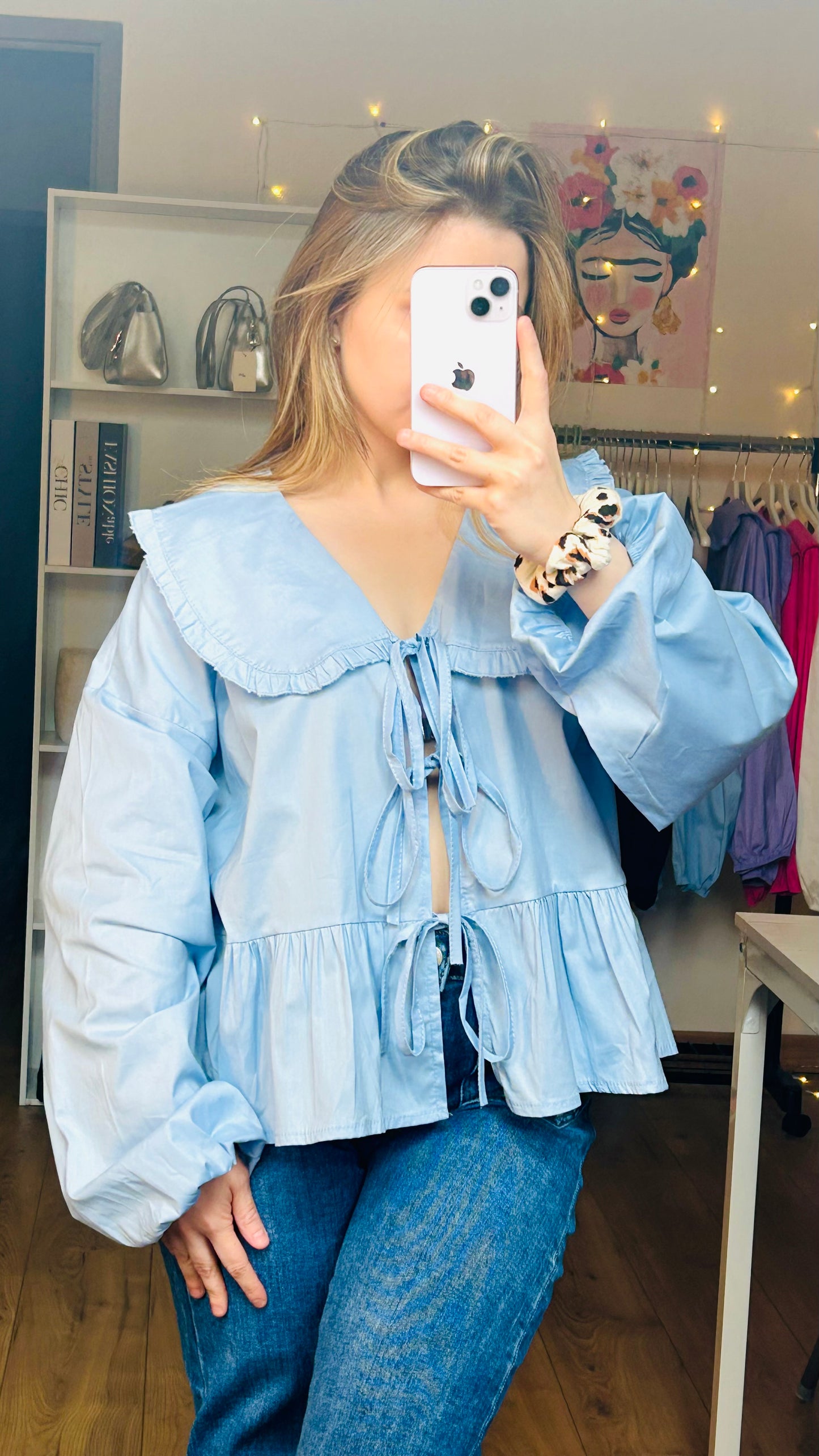 Blouse Colette Bleu