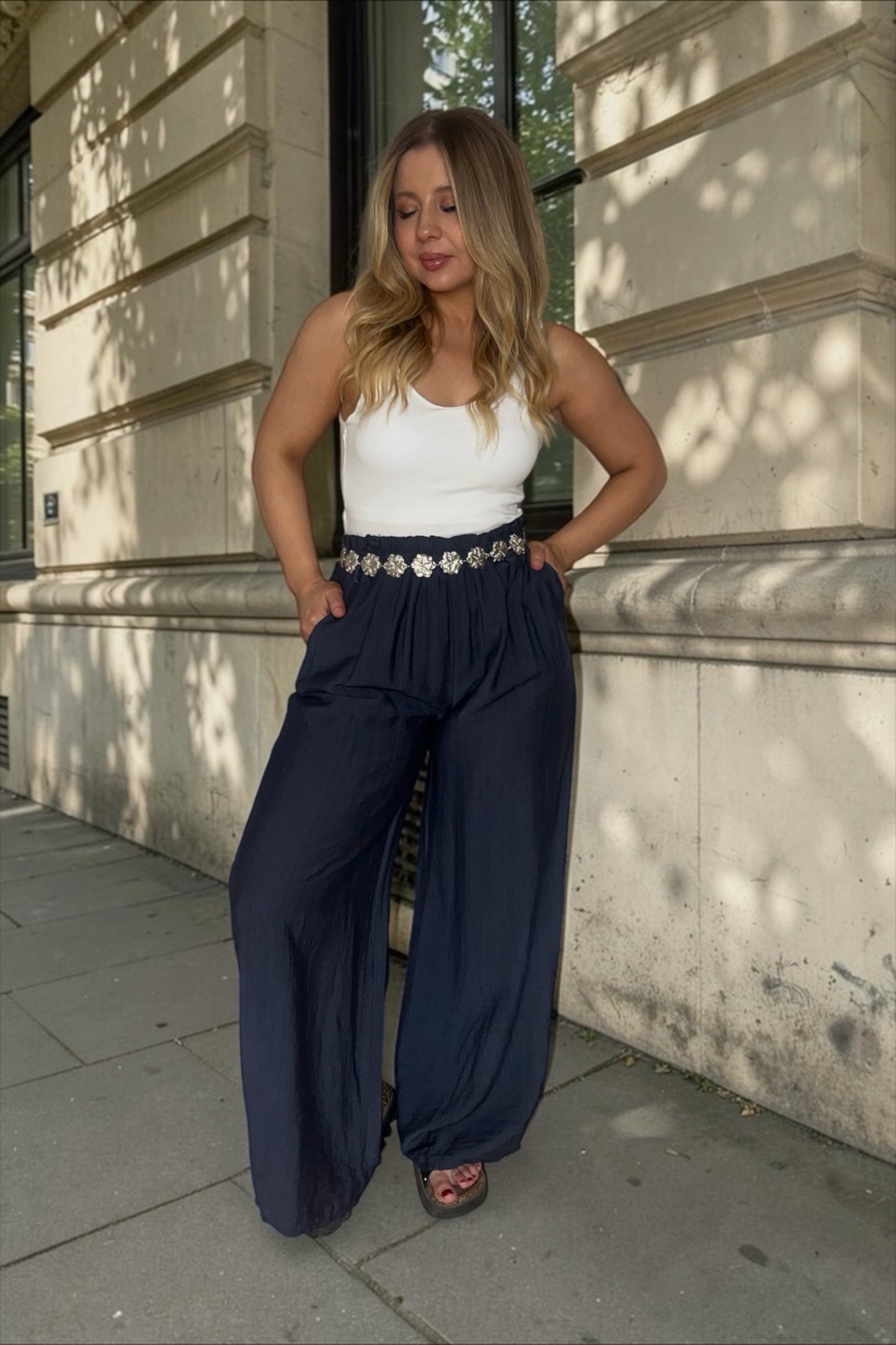 Pantalon Riviera Bleu Marine