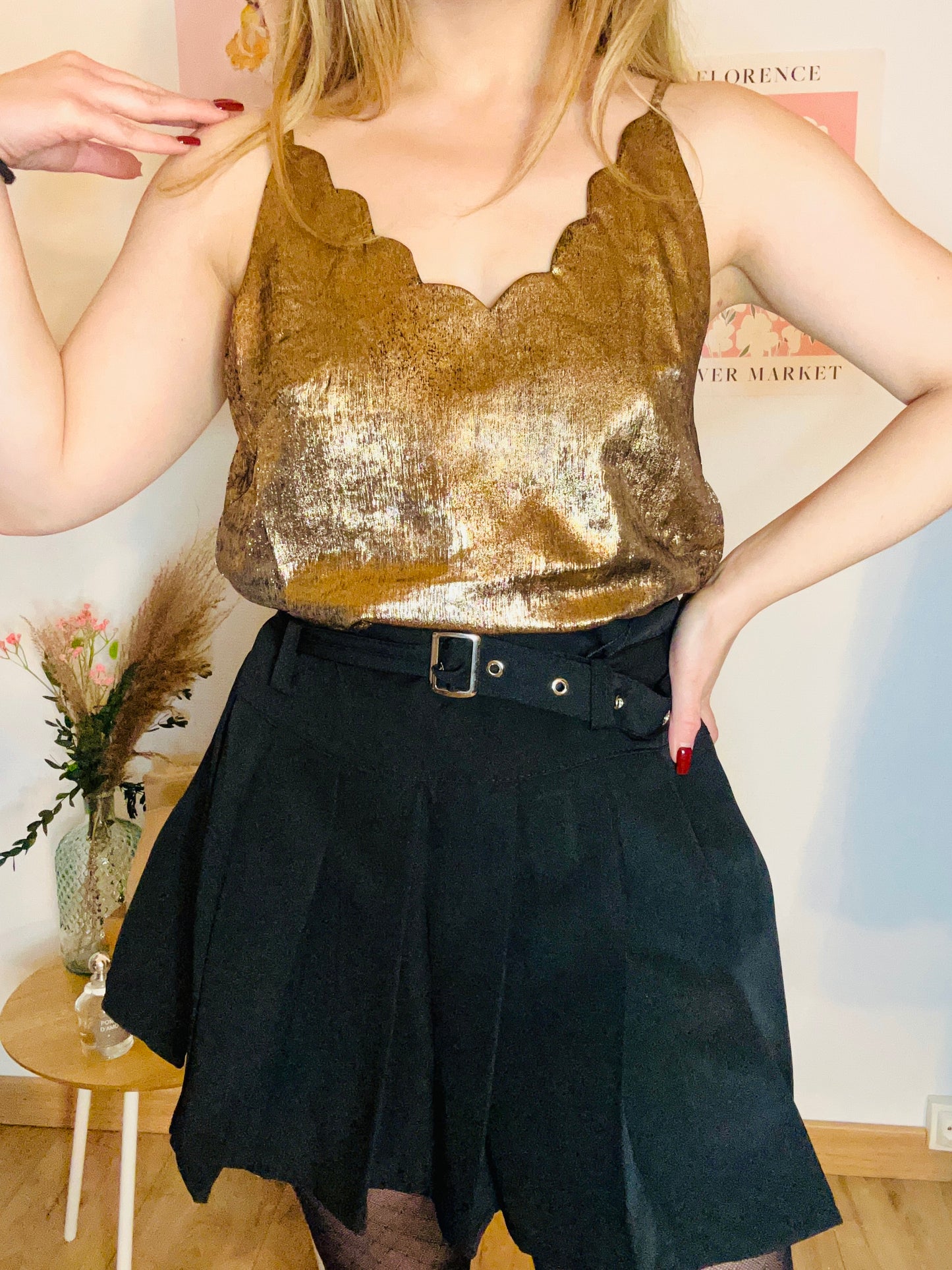 Top Céleste Bronze