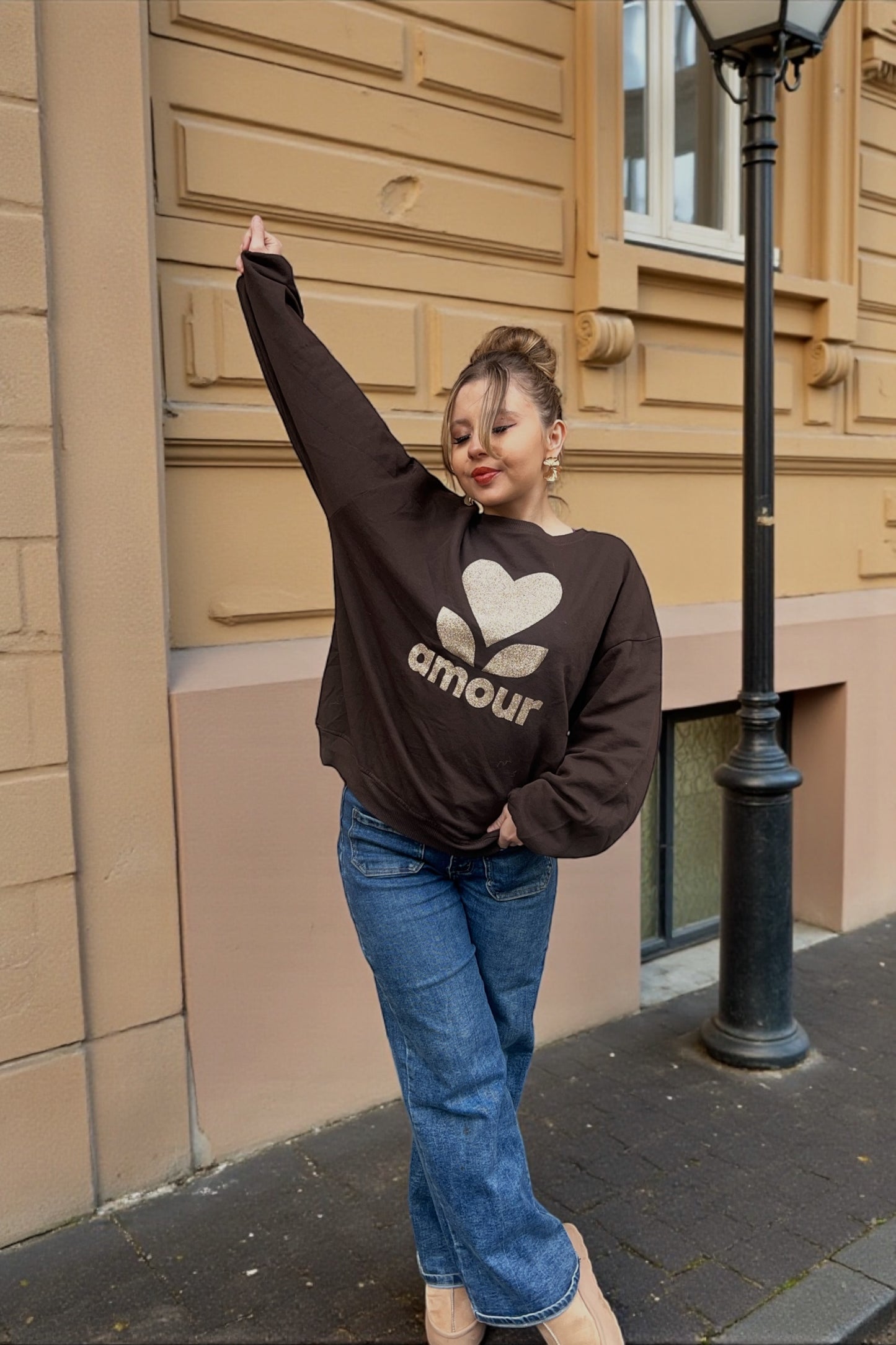 Sweat Amour Chocolat