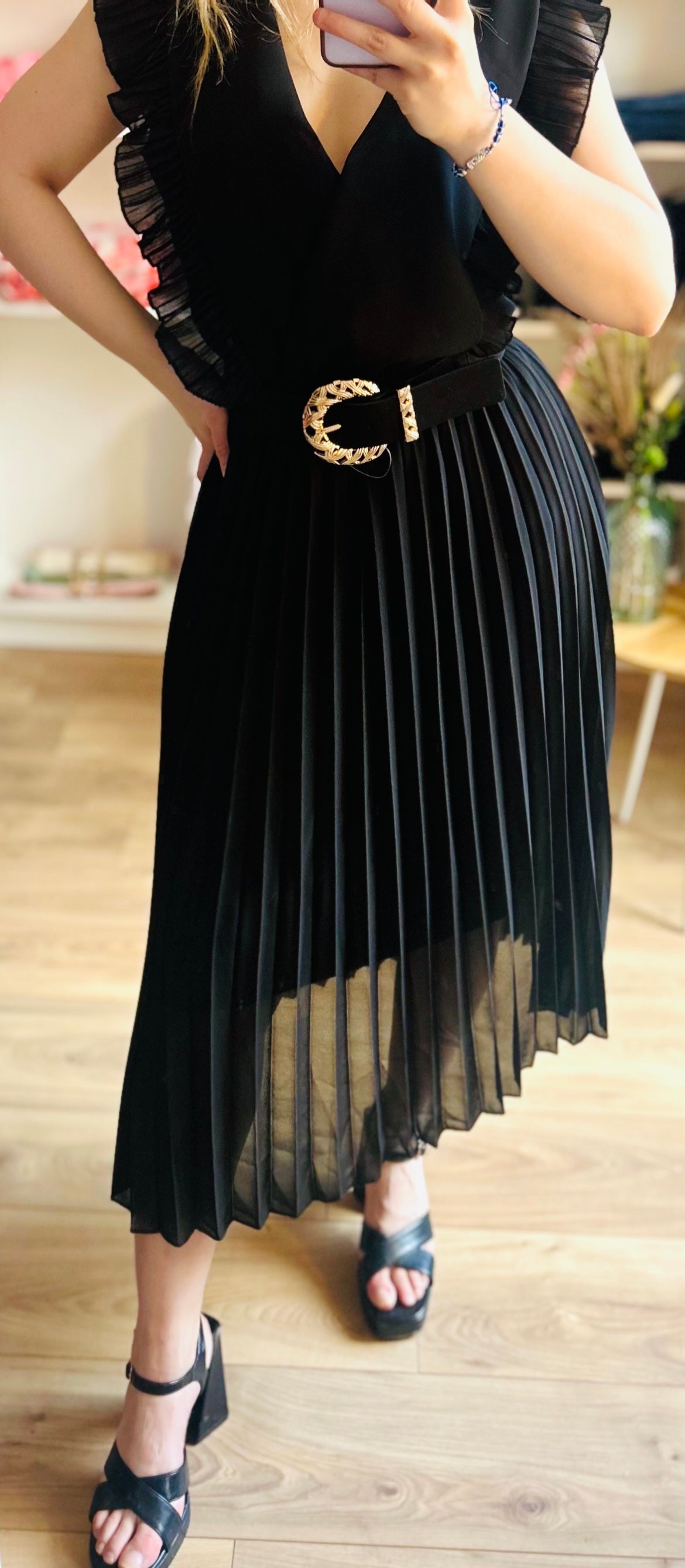Robe Louisette Noire