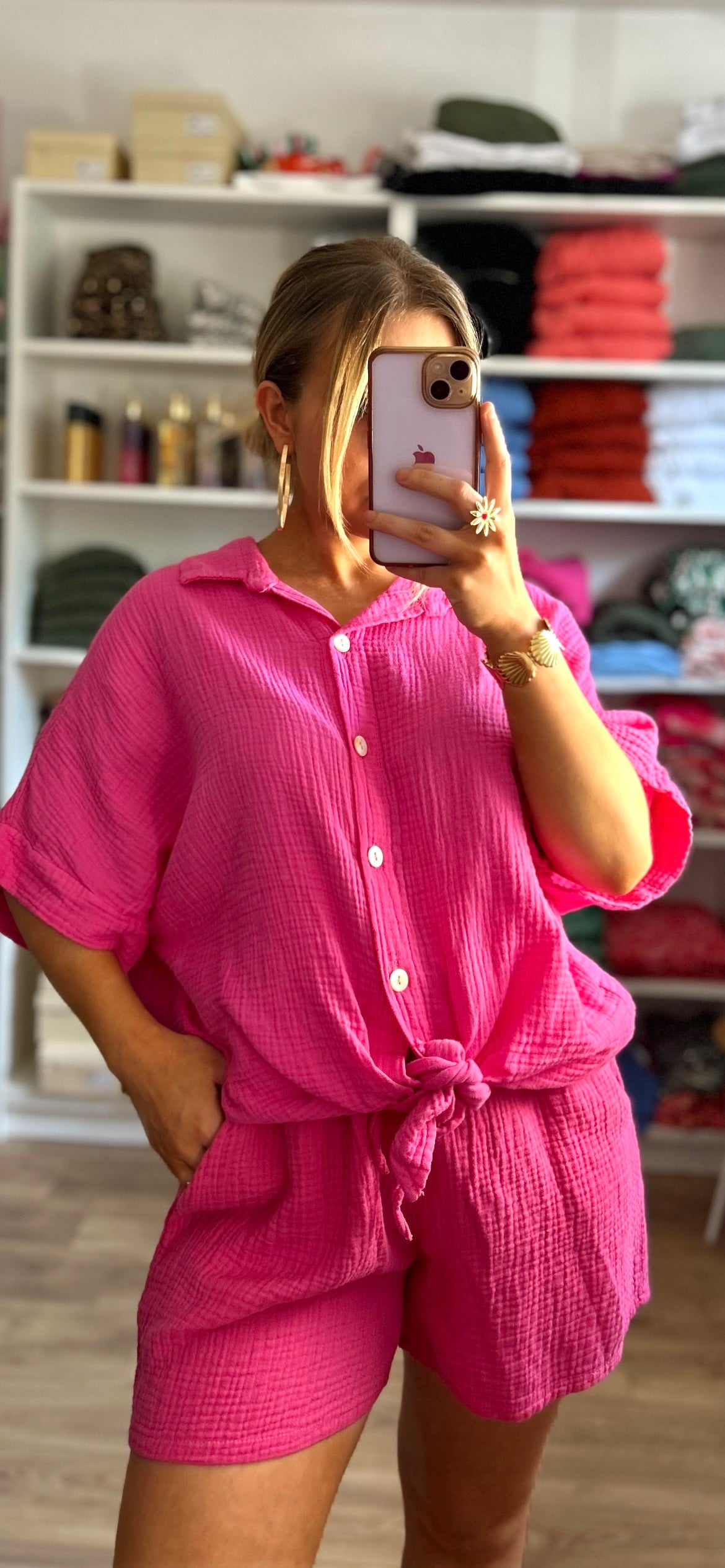 Chemise Ari Fuchsia