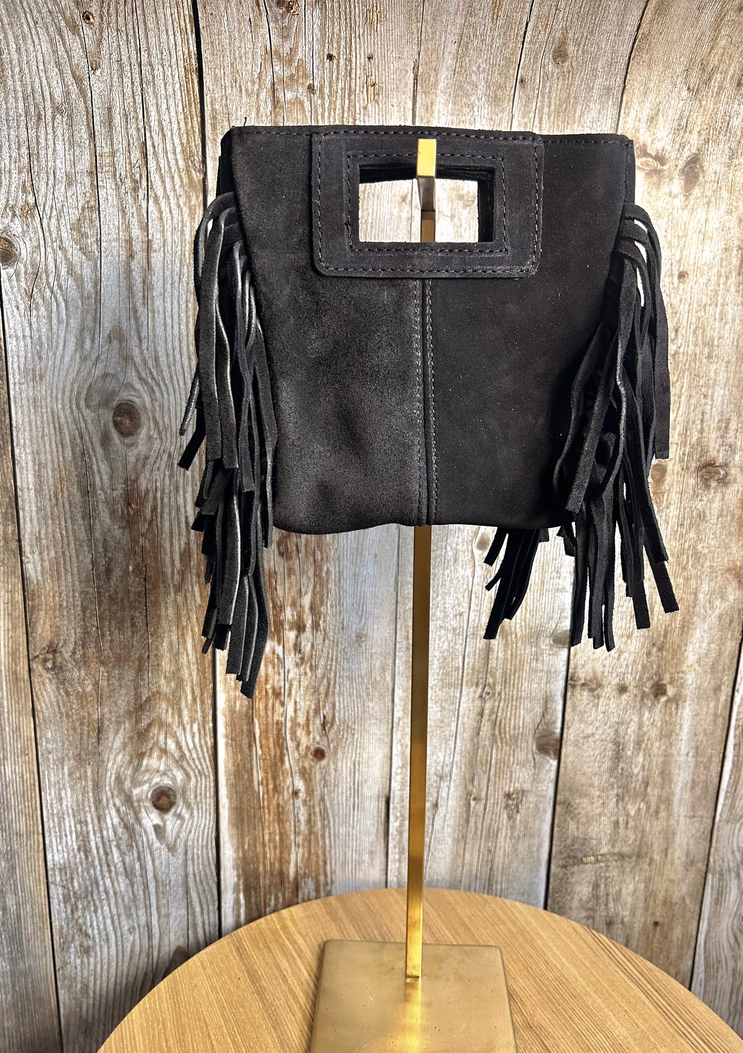 Sac Léane Noir 100% cuir (taille S)