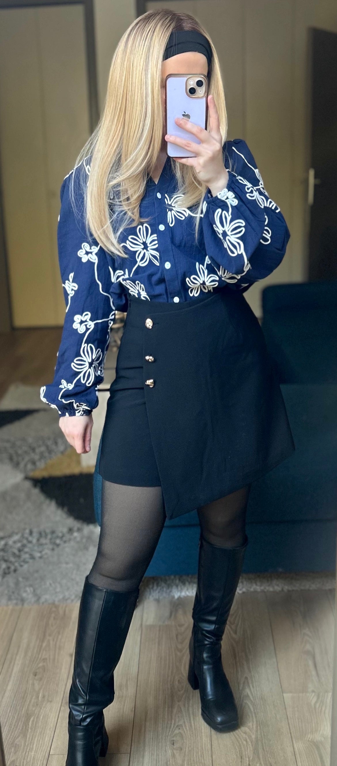 Jupe Short Victoire Noire