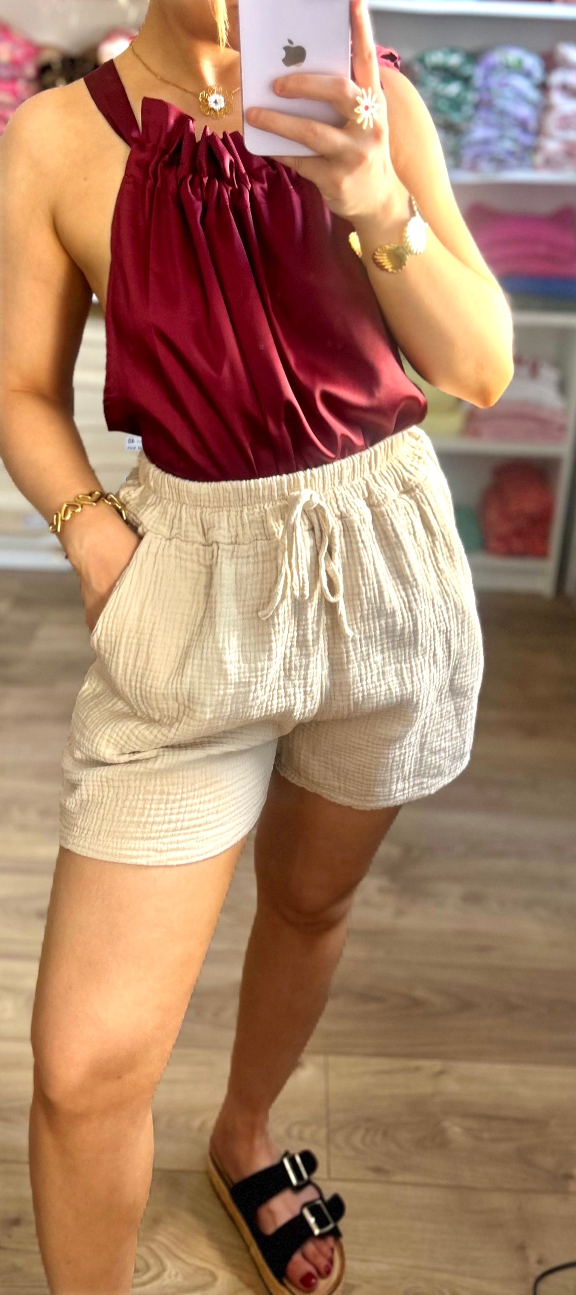 Short Charlie Beige