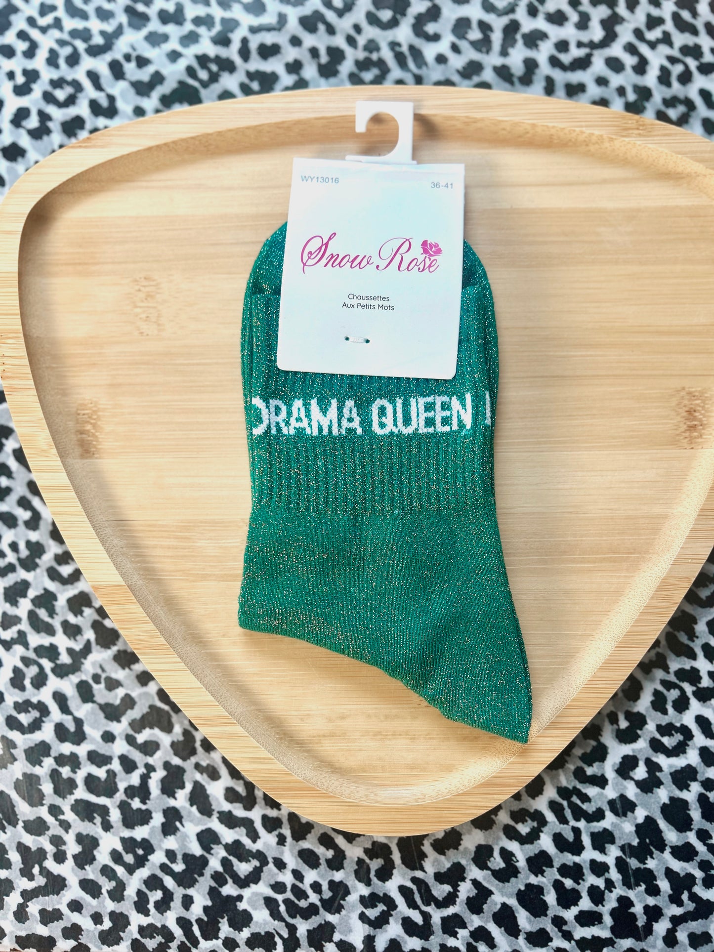 Chaussettes à paillettes « DRAMA QUEEN »