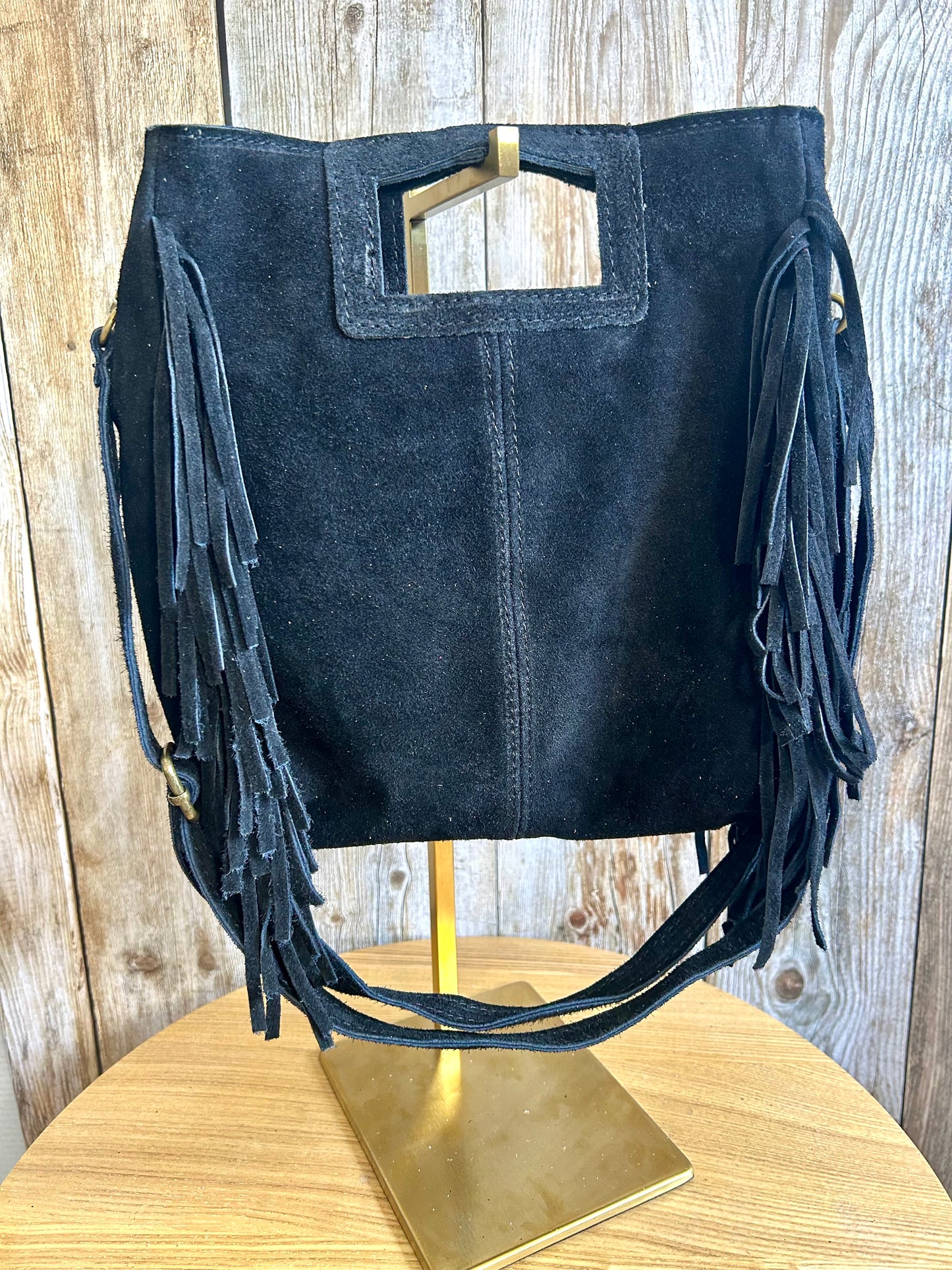 Sac Léane Noir 100% cuir (taille M)