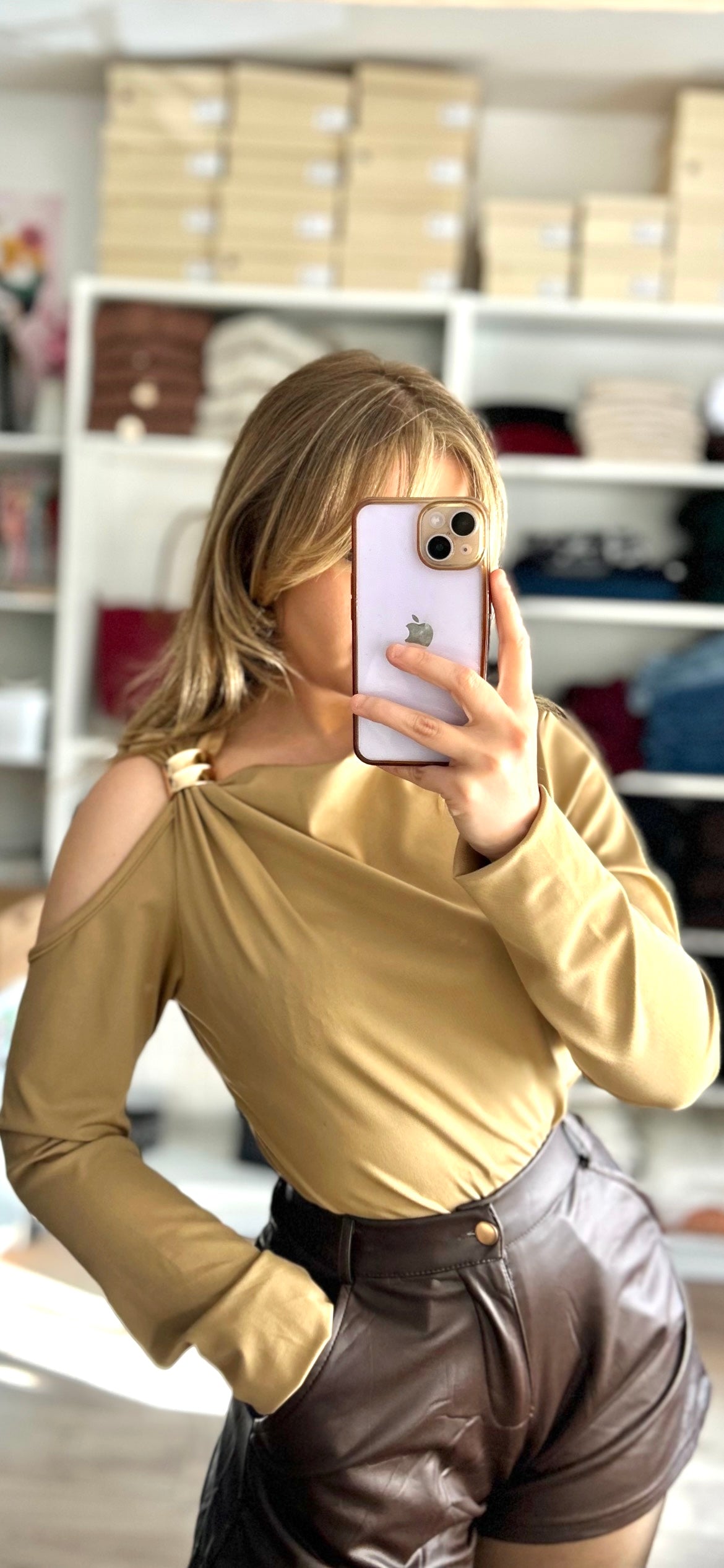 Top Cléa Camel