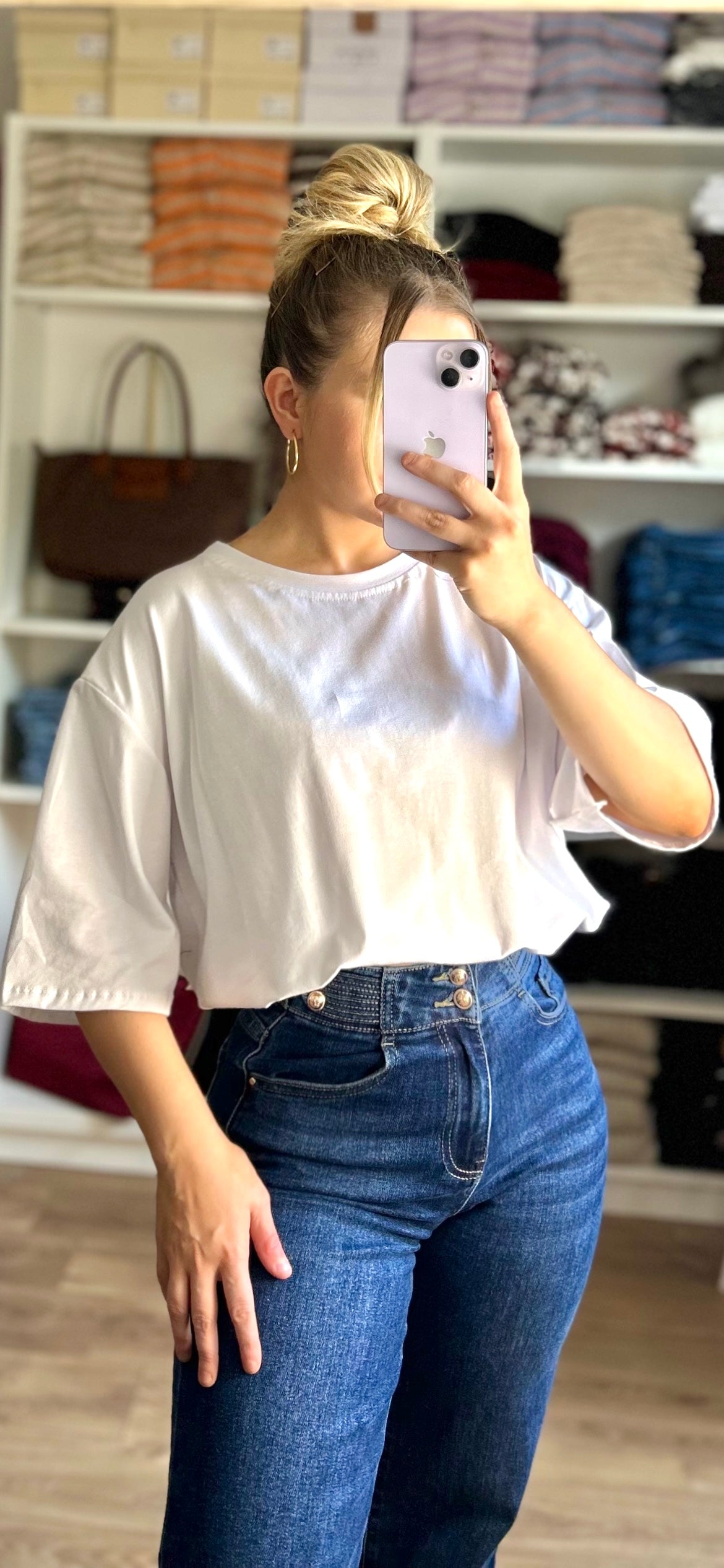 T-shirt Néo Blanc