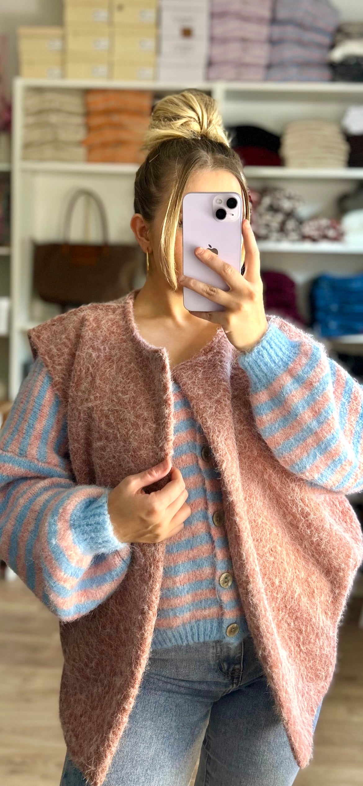Veste Bella Rose Poudré