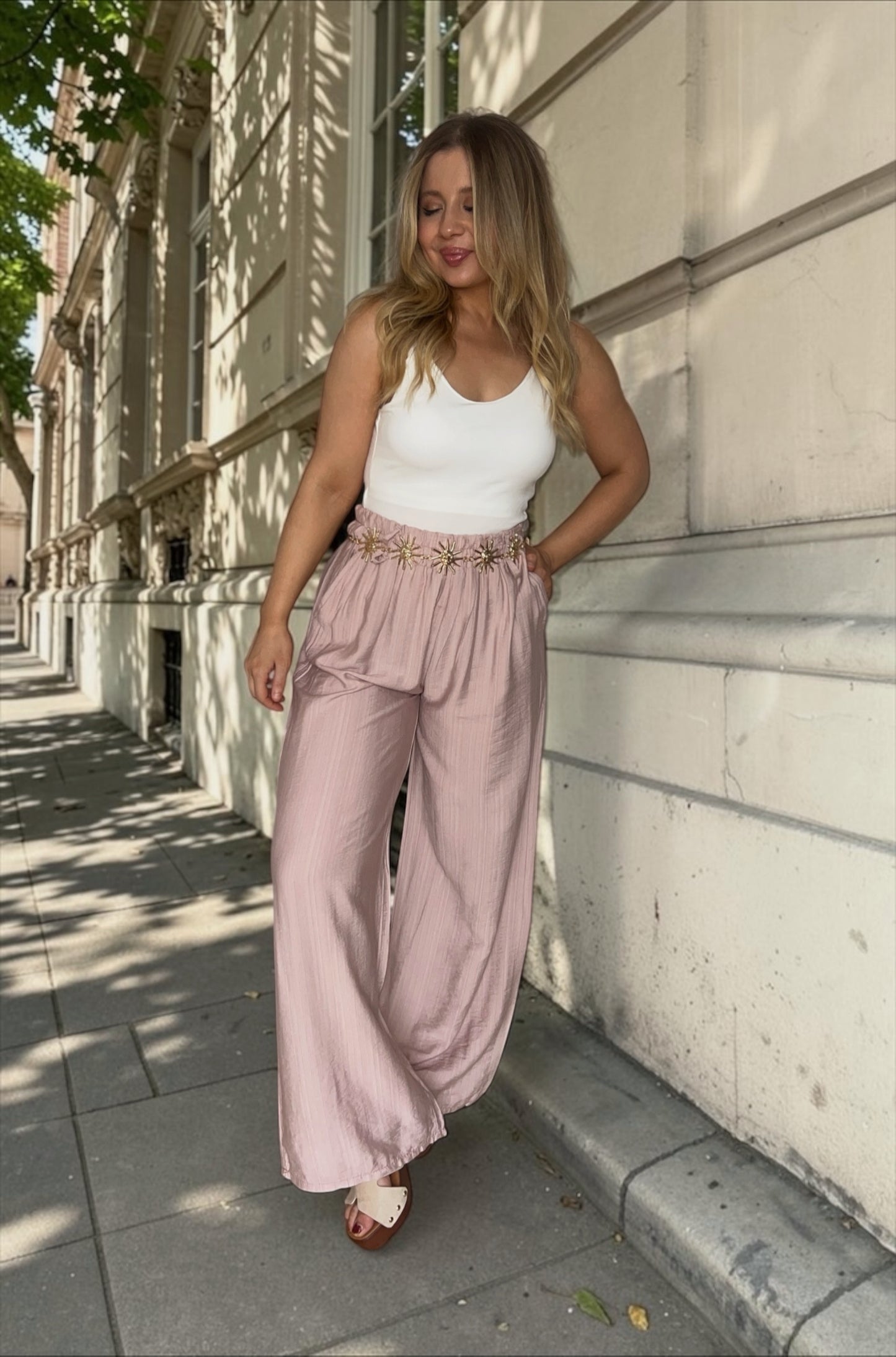 Pantalon Riviera Rose Blush