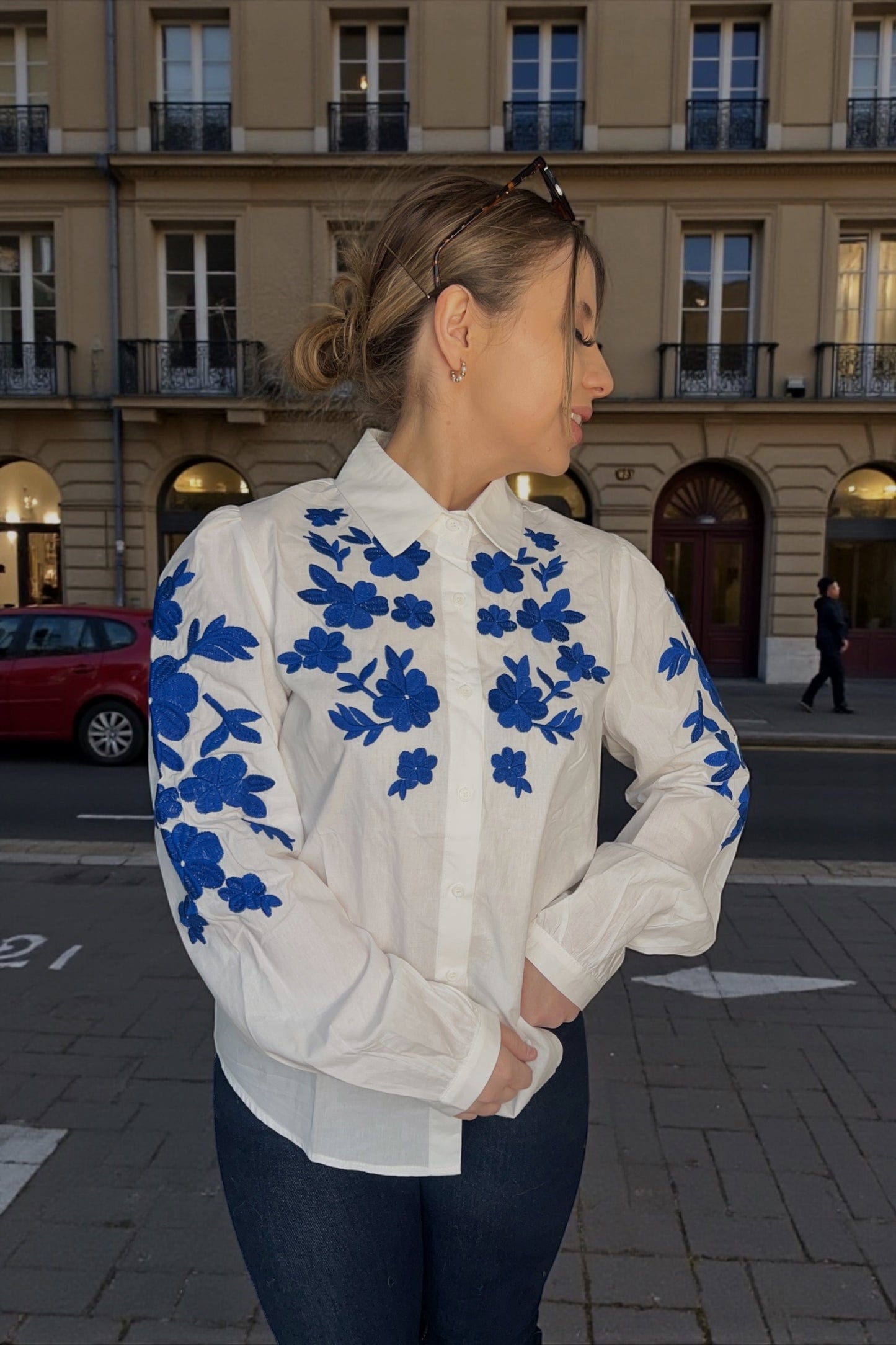 Chemise Claudie Bleue