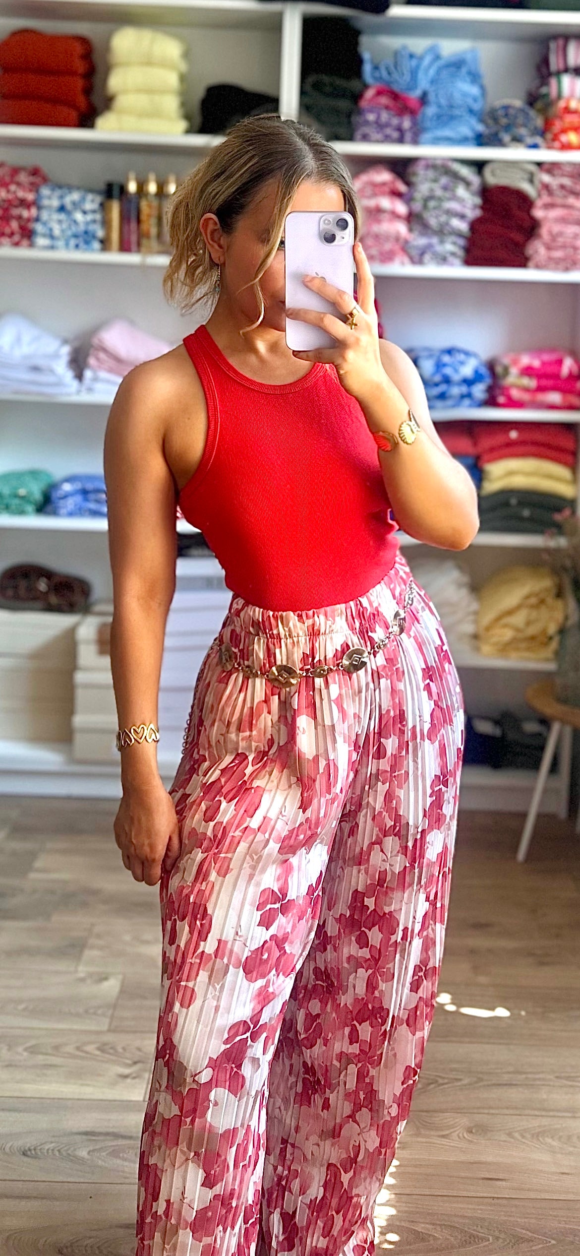 Débardeur Roxy Rouge
