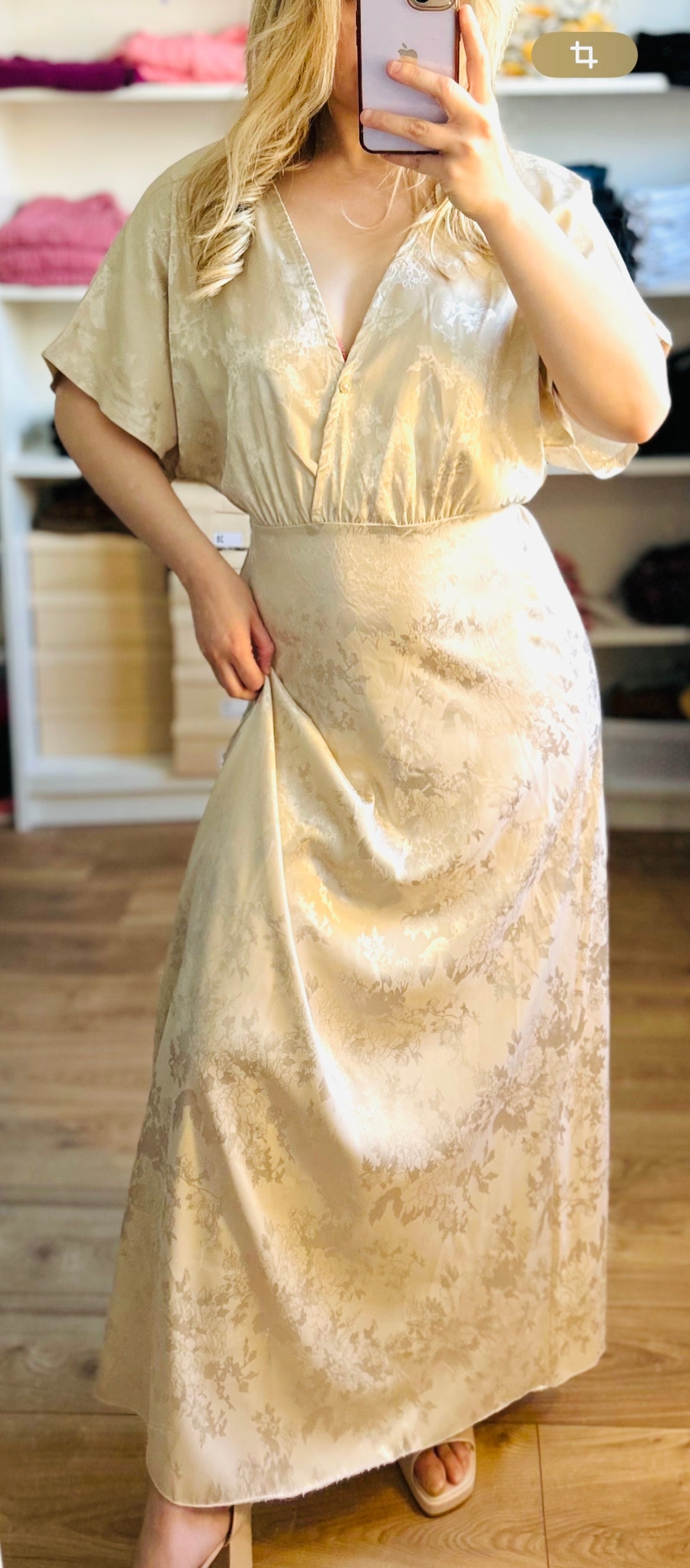 Robe Talia Beige