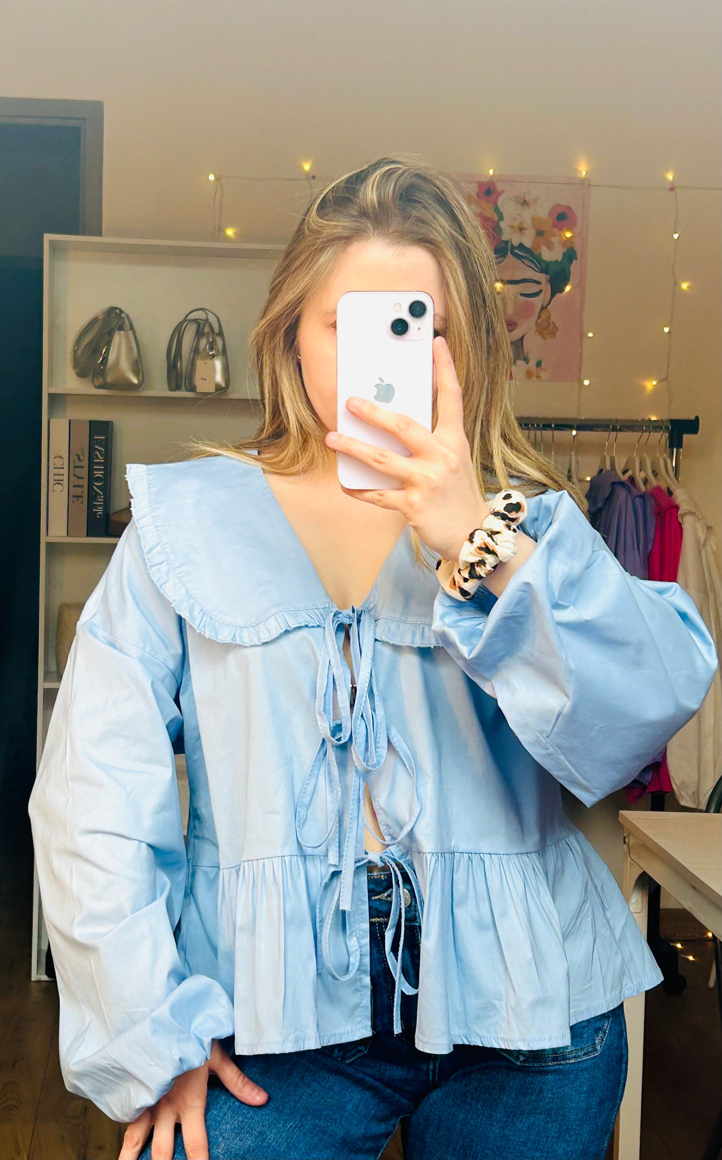 Blouse Colette Bleu