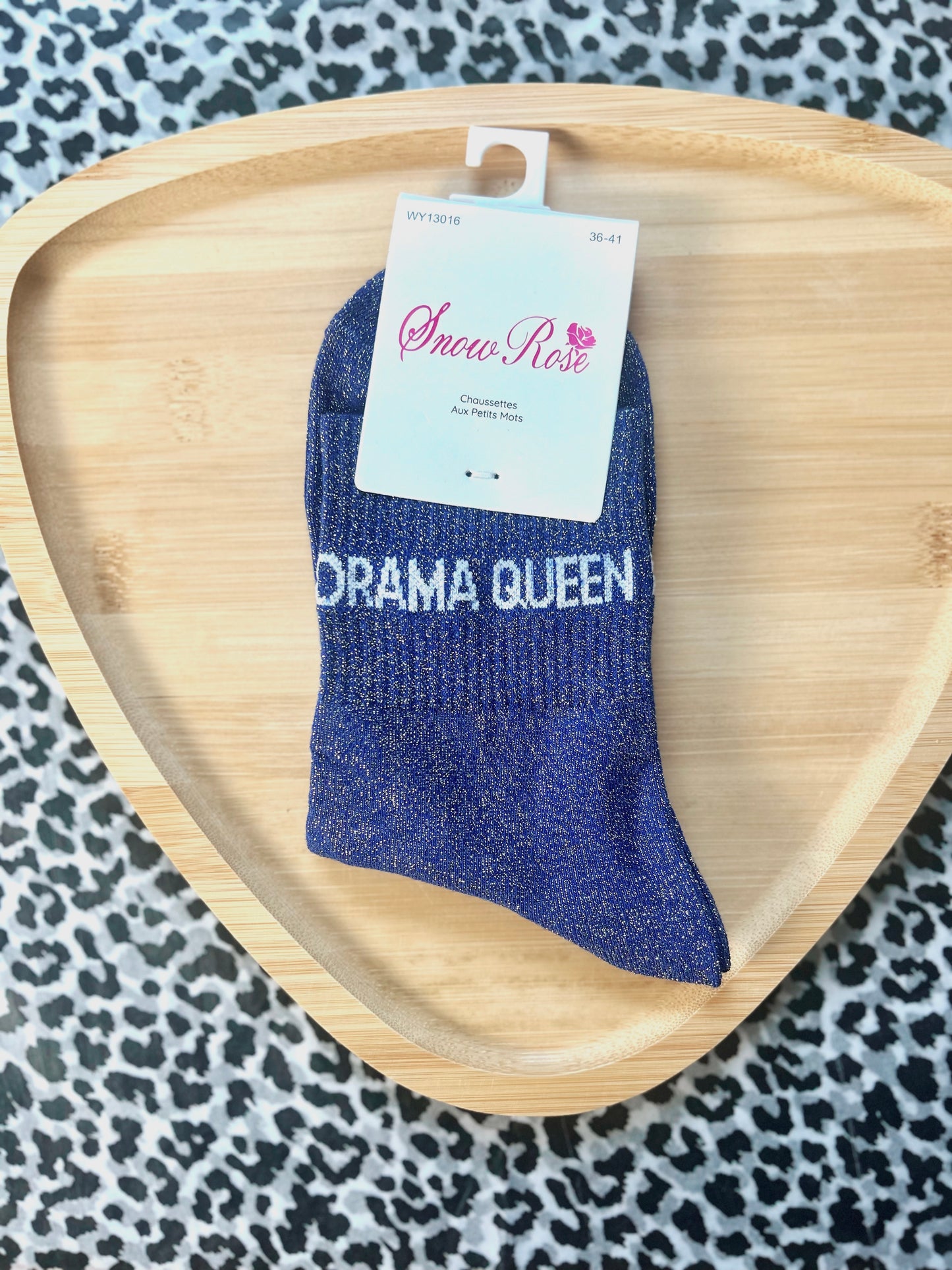 Chaussettes à paillettes « DRAMA QUEEN »
