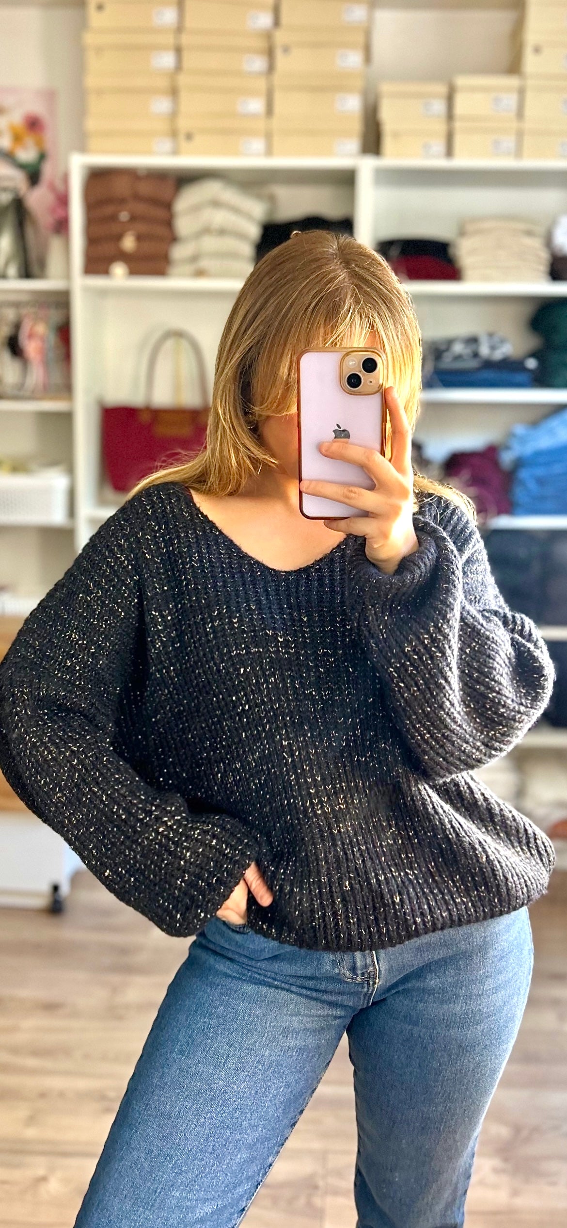 Pull Nova Bleu Marine