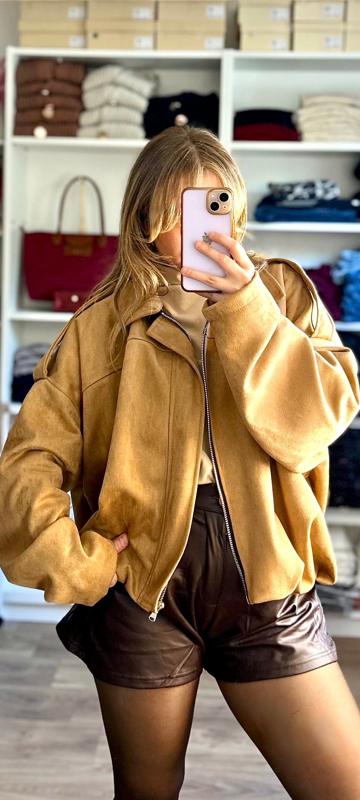 Veste Willow Camel