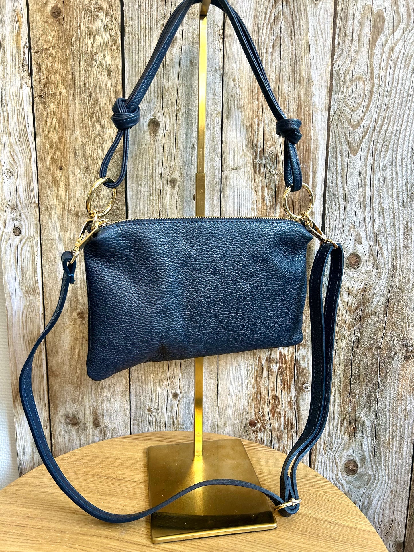 Sac Alix Bleu Navy (100% cuir)