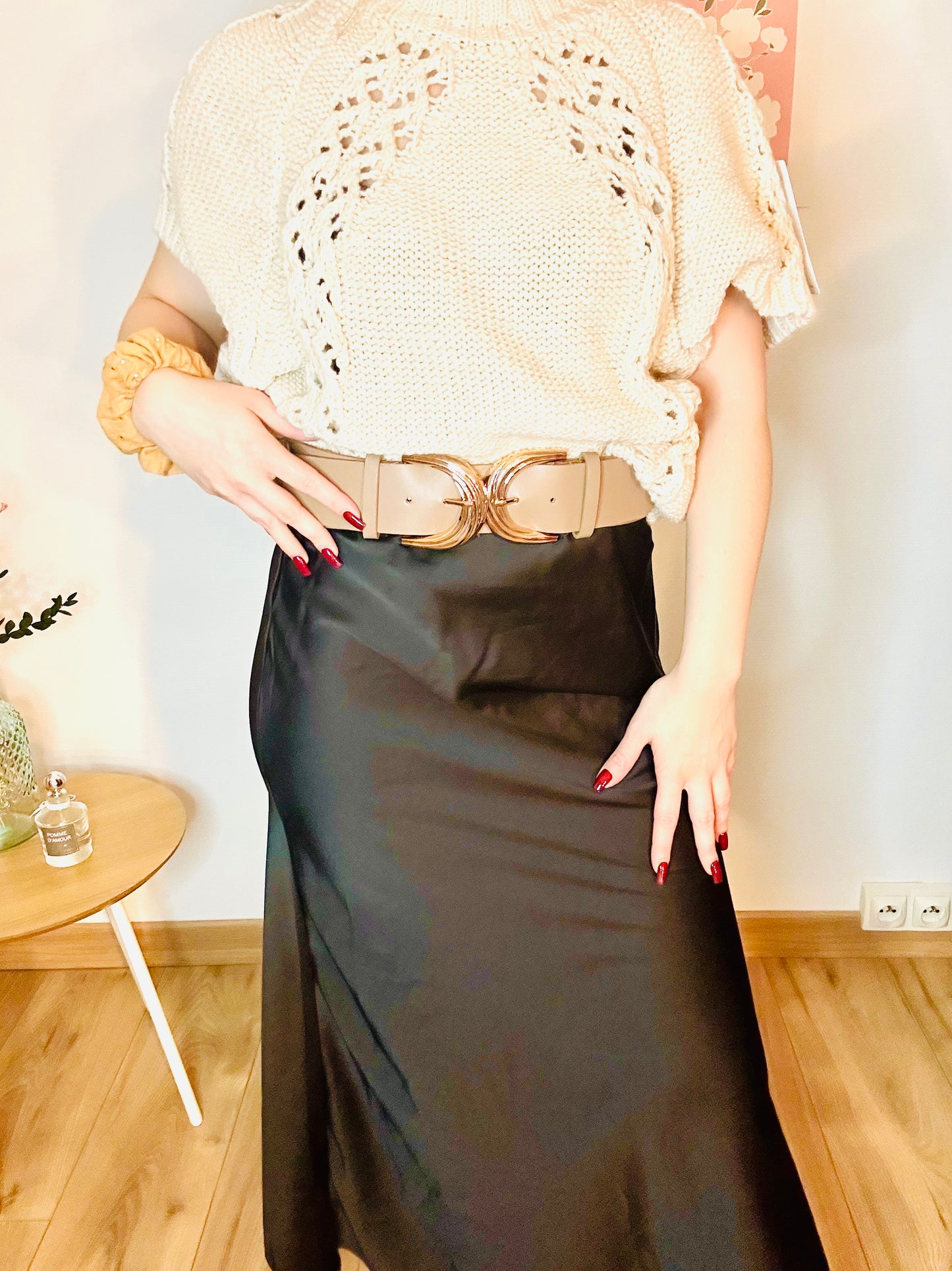 Ceinture Élastique Zoé - Taupe