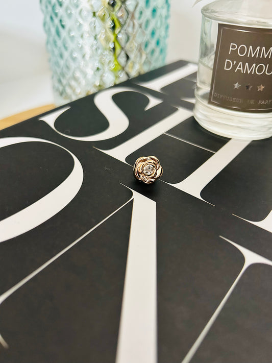Broche bouton