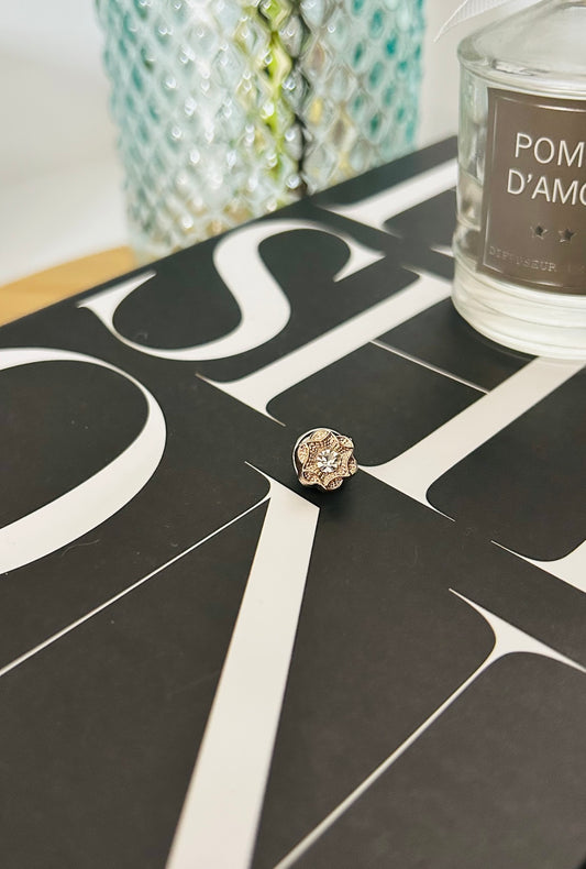 Broche bouton